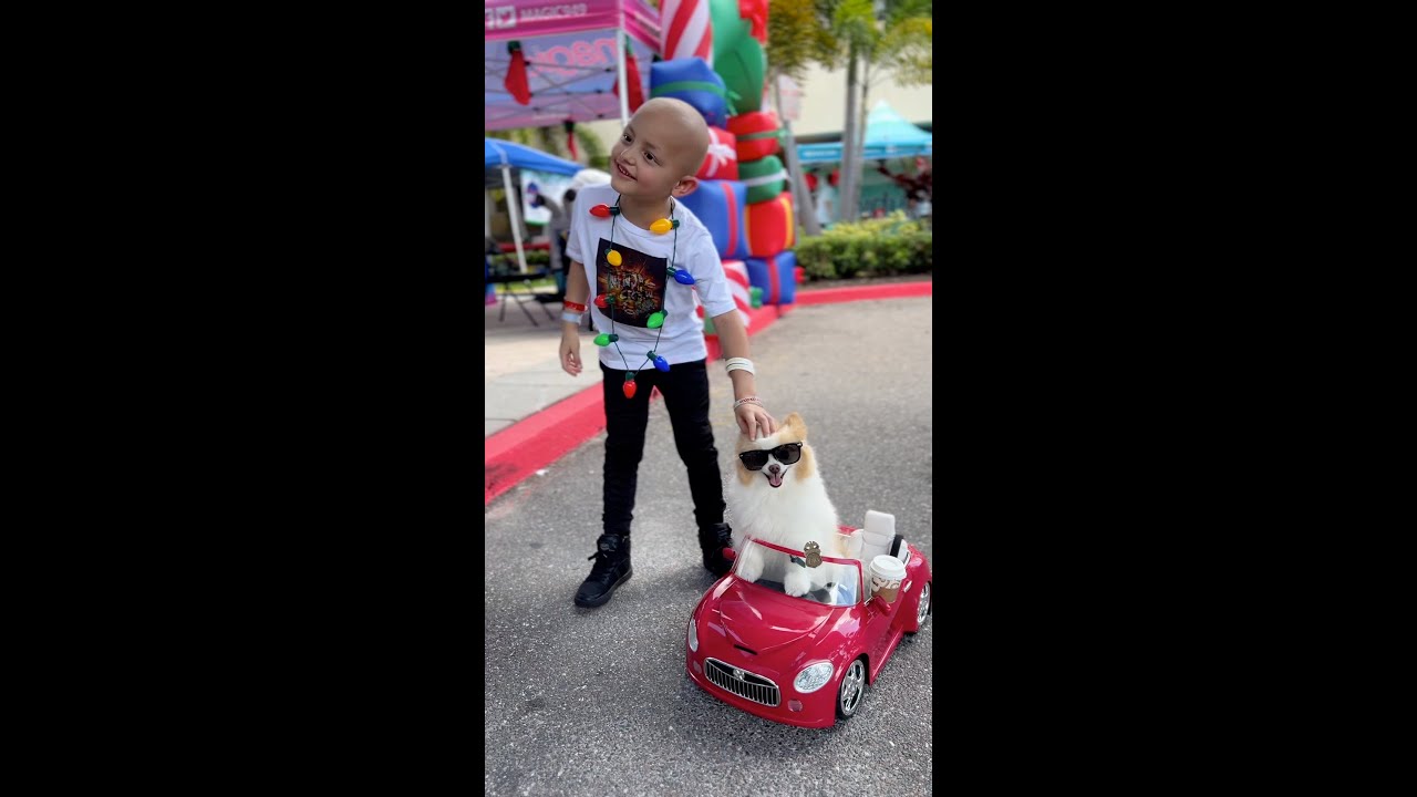 Koda helps deliver over 2,500 Toys to hospitals for Christmas in July w/FBI Citizens Academy