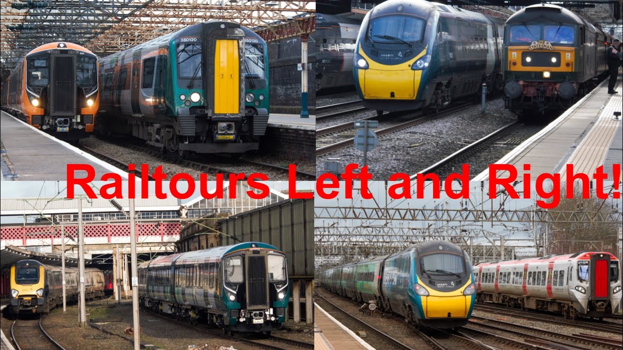 Trains and tones at crewe! 17/2/24