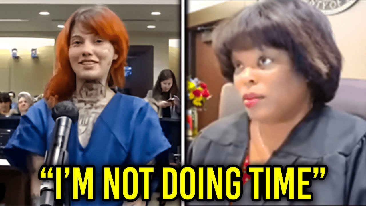 Entitled Millennial CAN'T Stay Out Of Trouble... Judge ARRESTS Her On The Spot