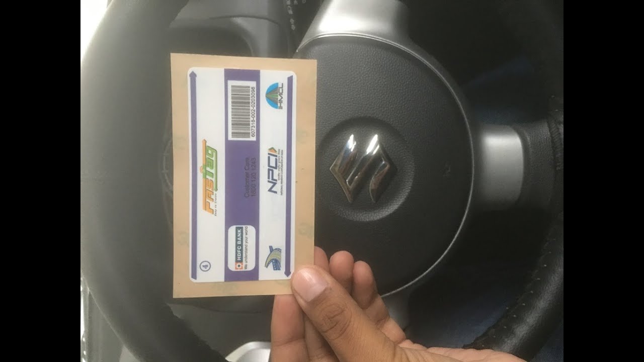 fastag installation in alto800