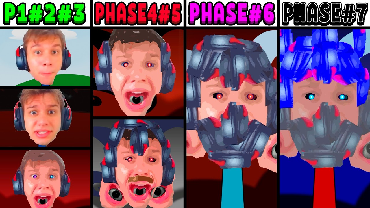 All Phases in New Incredibox Sprunki Oc of PedroGuntly: From Phase 1 to Phase 7