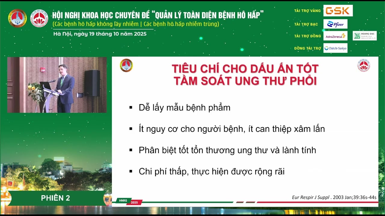 Vai trò của sinh thiết lỏng trong sàng lọc và phát hiện các đột biến gene liên quan đến ung thư phổi