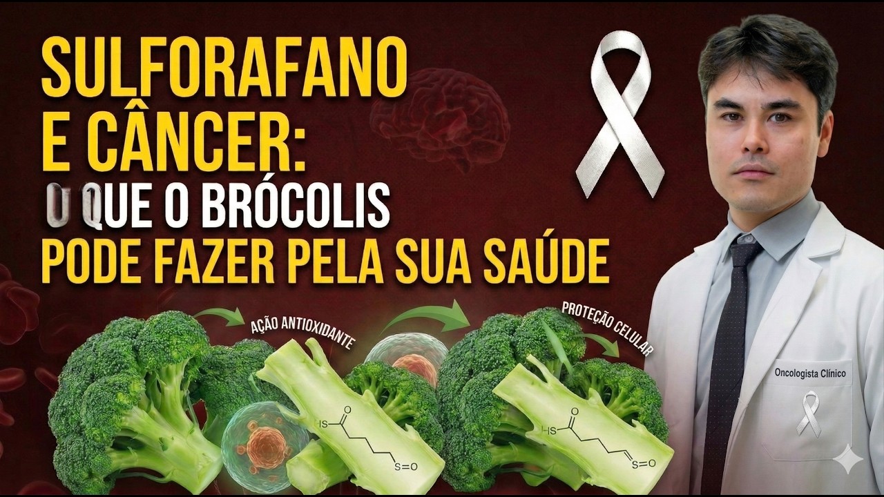 Sulforafano e câncer: o que o brócolis pode fazer pela sua saúde