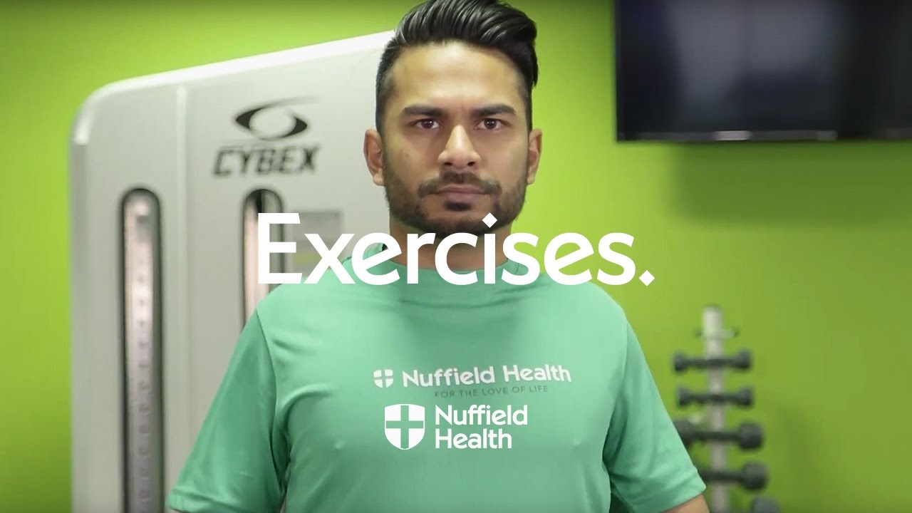 Круговые движения плечами | Nuffield Health