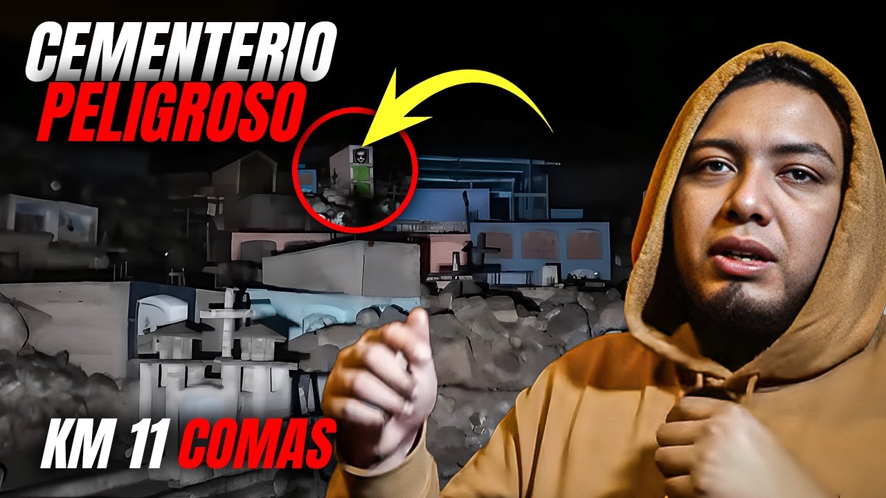 Ingresé al Peligroso Cementerio del Barrio La Balanza en el KM 11 de COMAS ( Zona Roja )