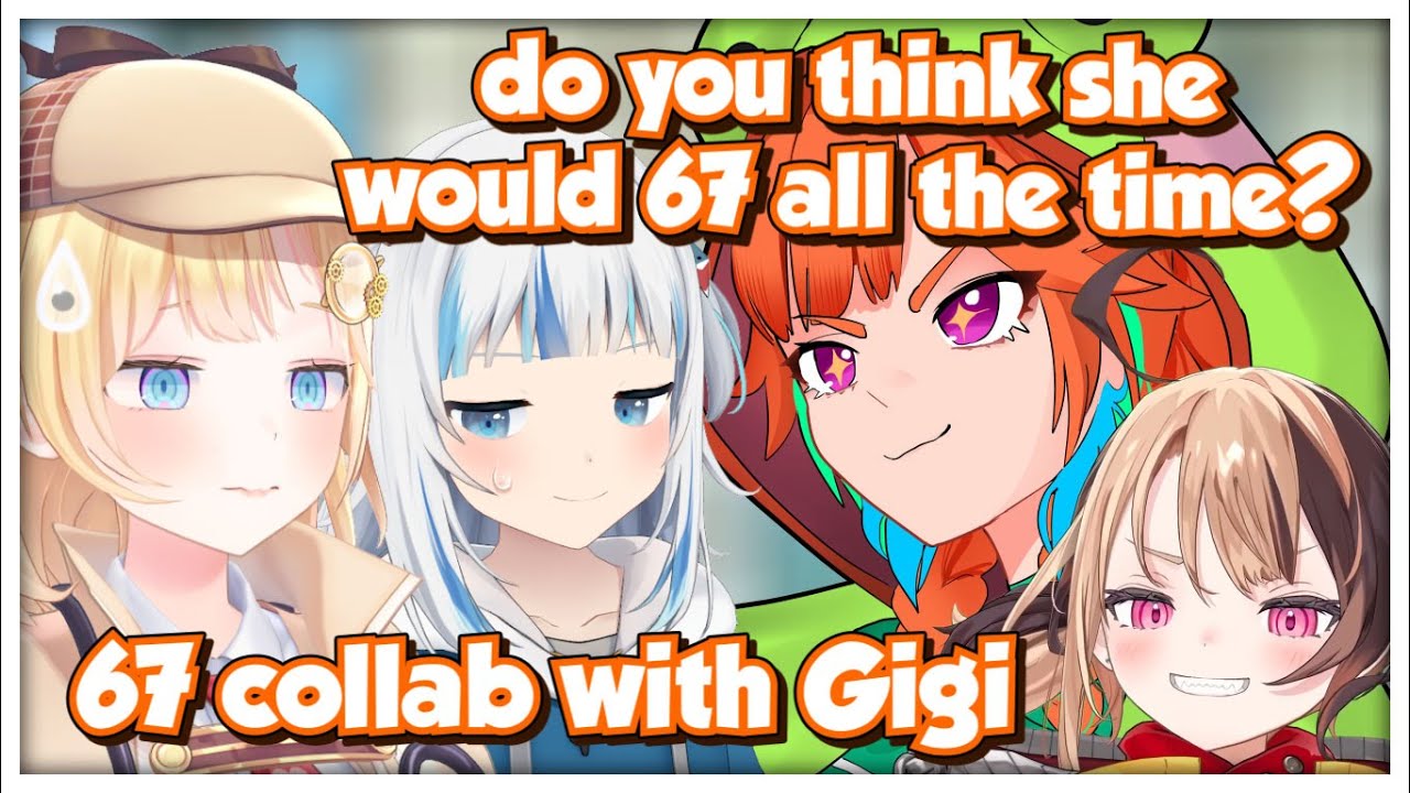 Kiara Wonders How Ame and Gura Would React to Her 67 Meme, and Also Planning a Collab with Gigi