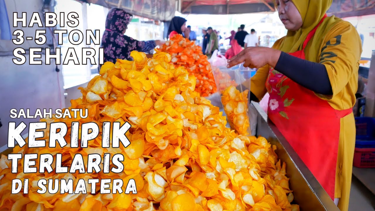 Berdagang sambil Sedekah KERIPIK CINTA MAS HENDRO || Gratis MAKAN+KOPI Kalau Mampir di Lintas Medan