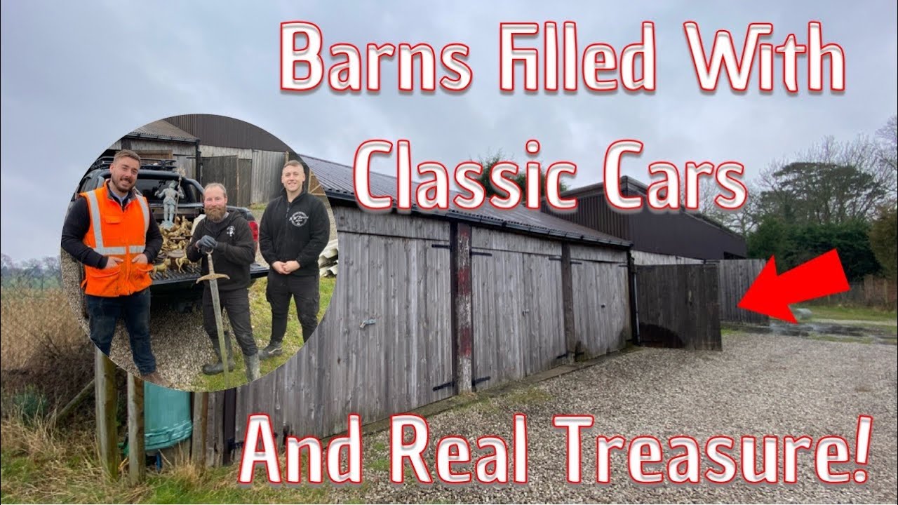 Inside This Barn We Found Classic Car’s A Mountain Of Bronze And Some Incredible Items!!