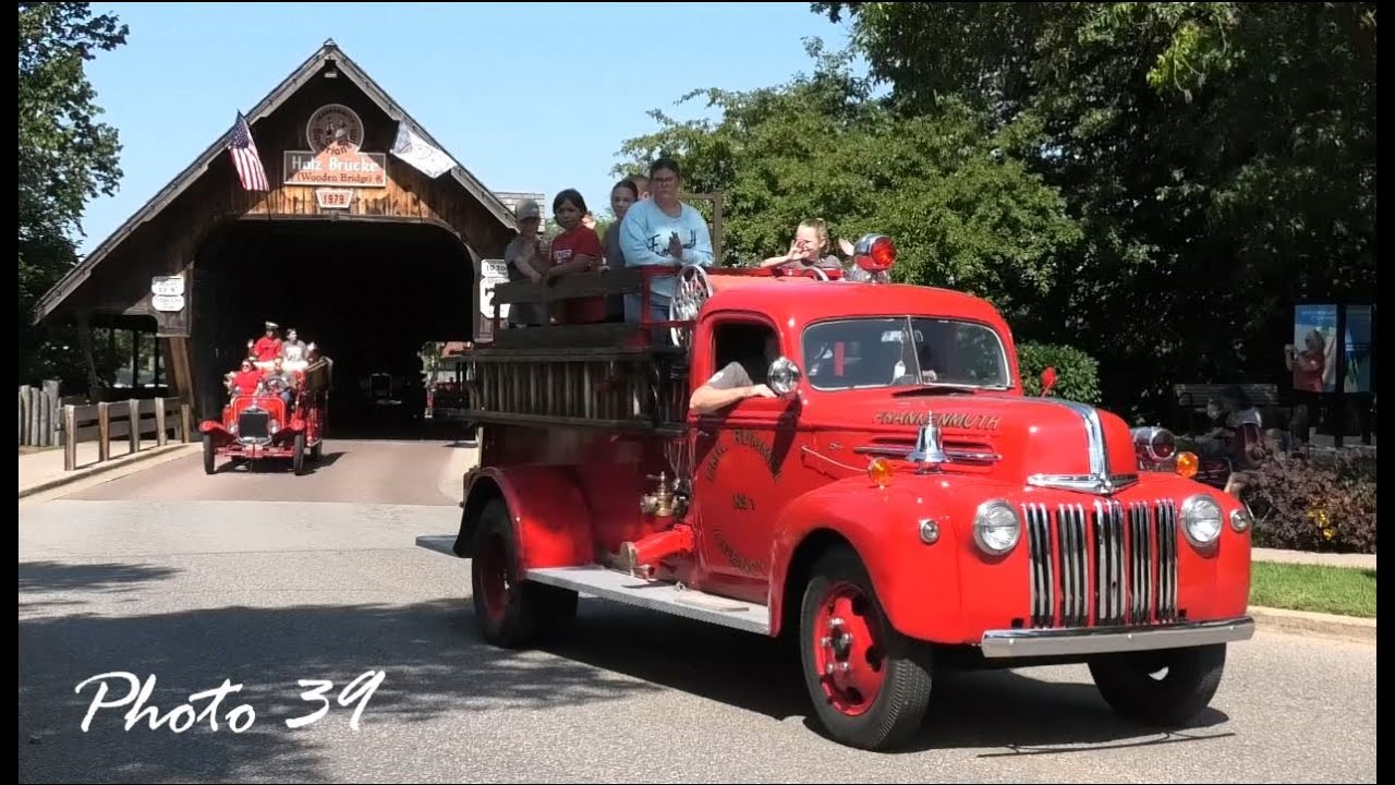 Frankenmuth Fire Muster Parade 2024 Covered Bridge