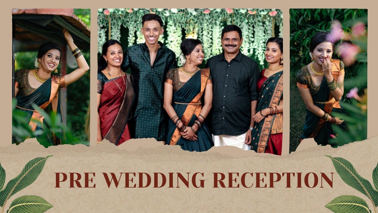 KERALA TRADITIONAL CHRISTIAN PRE WEDDING RECEPTION | PREVITHA + AMITH | PREAM