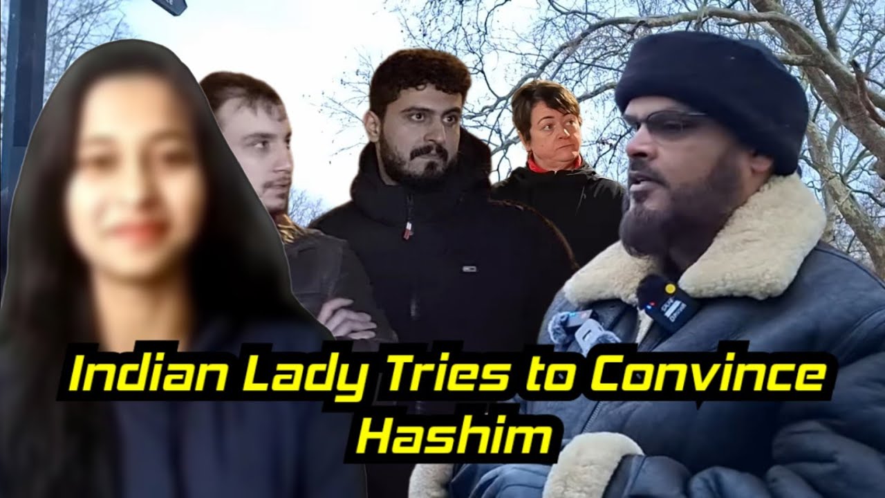 Hindu Indian Lady Thought She Could Convince Hashim Instantly Regrets It | Speakers Corner 