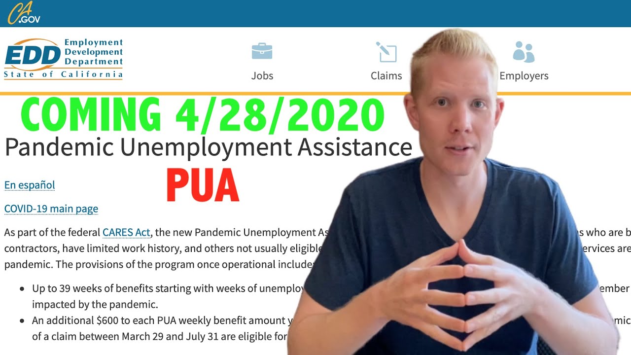 Pandemic Unemployment Assistance (PUA) for Self Employed/Private Contractors