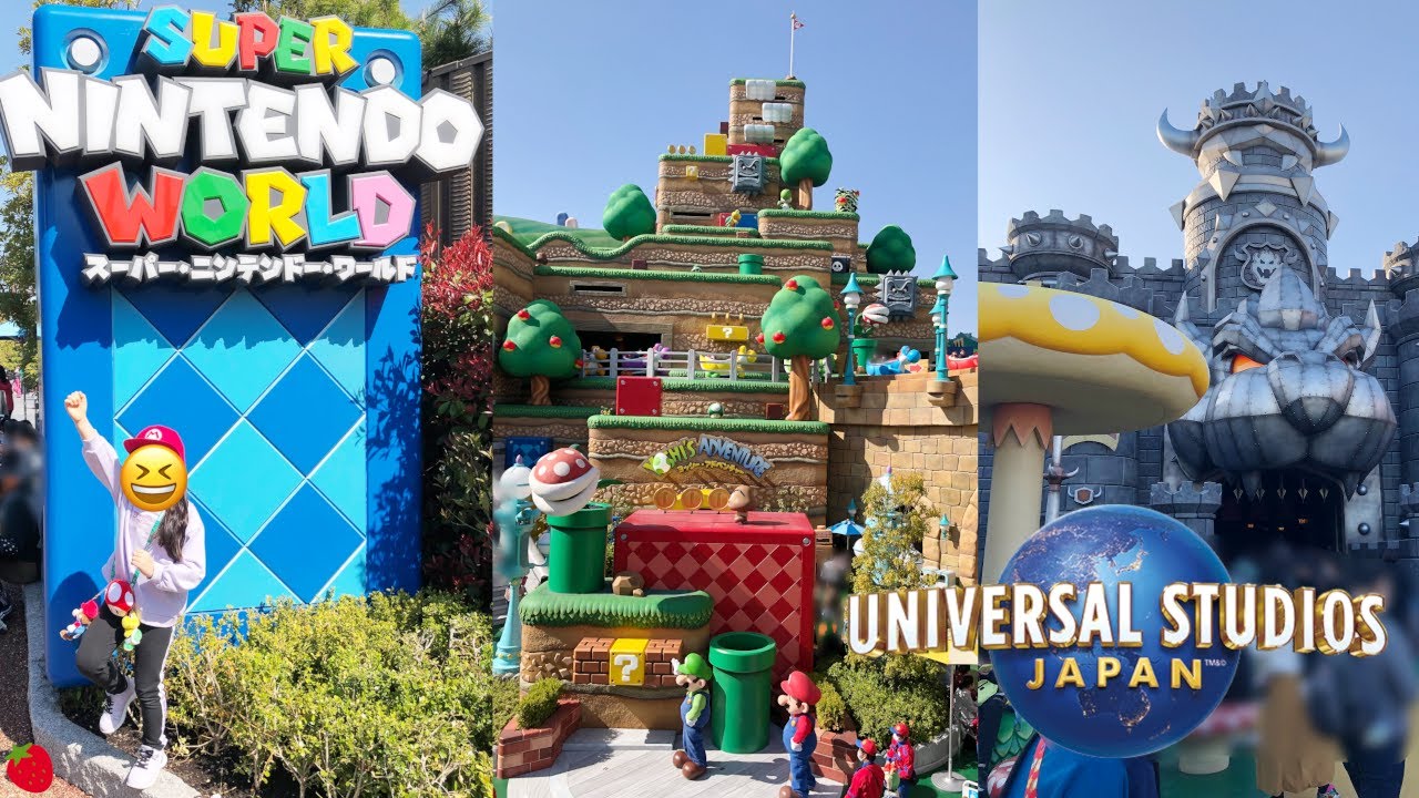 【 USJ マリオ 】初スーパーニンテンドーワールドに感動♪ 2022年4月  Super Nintendo World