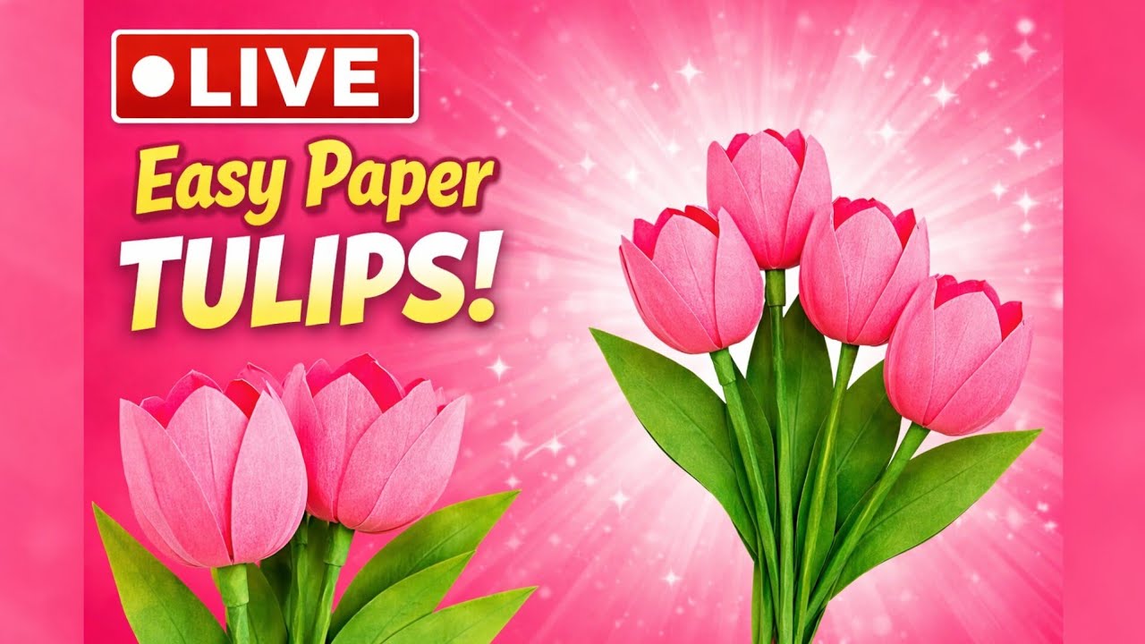 Live Me Seekho Flower Making ! 🌷