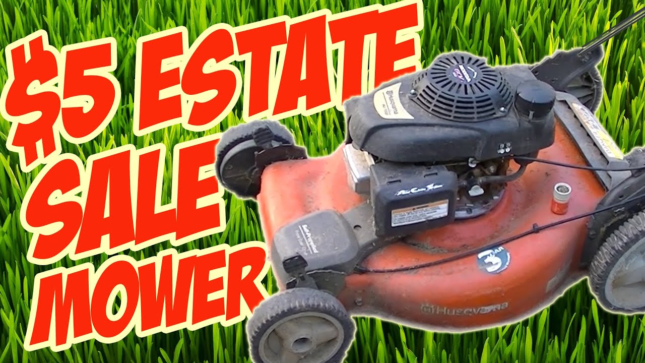 Газонокосилка Husqvarna Estate Sale за 5 долларов... БУДЕТ ЛИ ОНА РАБОТАТЬ?