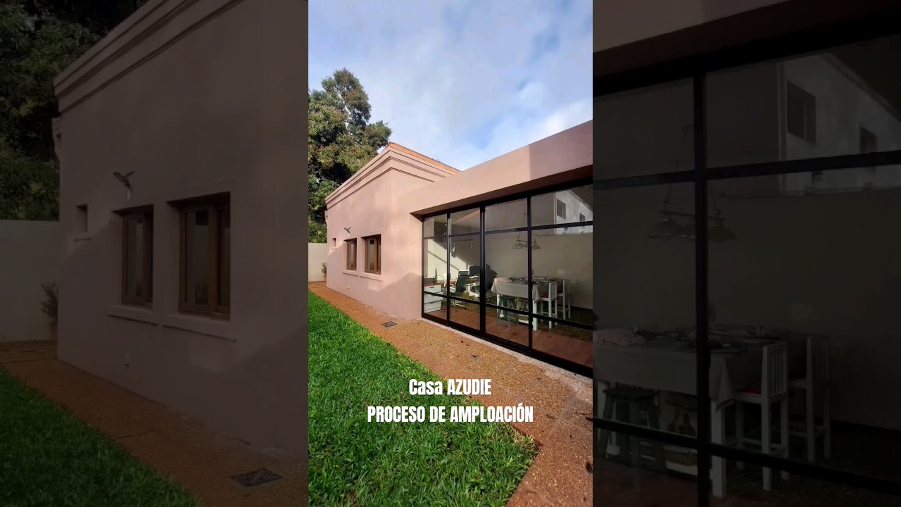 Ampliaci&oacute;n con reforma interna. #arquitectura #process #beforeafter #antesydespues #posadasmisiones
