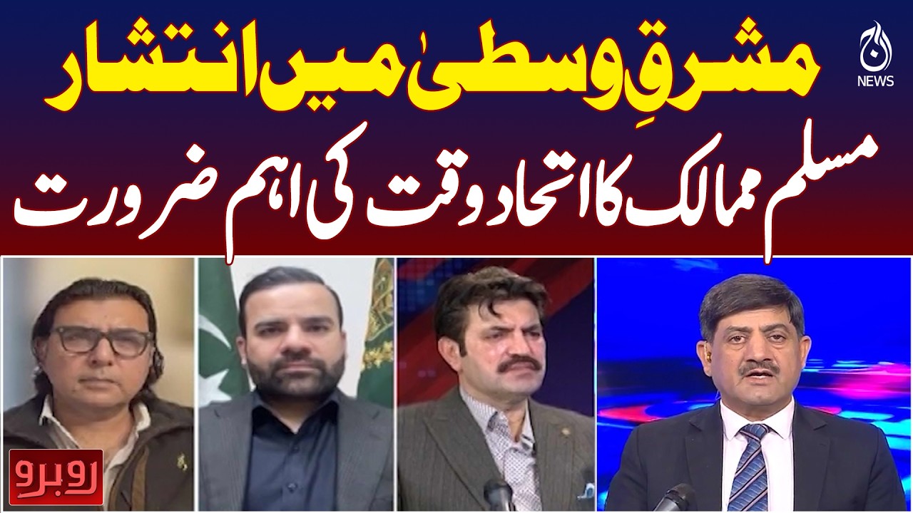 Middle East Turmoil | Muslim Countries Unity Needed | Regional Peace - Rubaroo