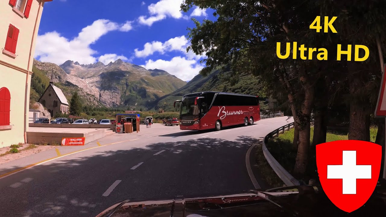 Gletsch to Furkapass Schwitzerland 4K epic car ride 2022 | Ben am Leben