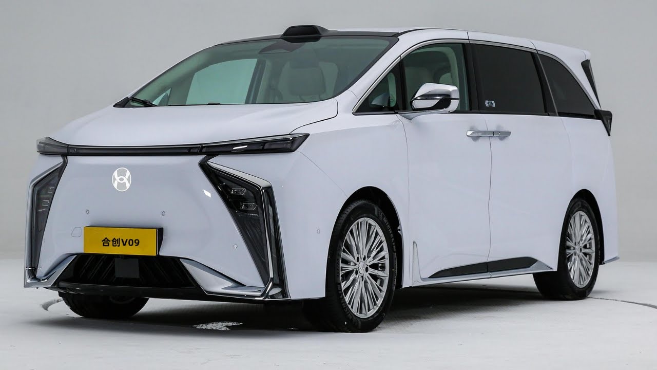 400 km Range with 10 Minutes Charging, Hycan Automobile's Masterpiece, New Hycan V09 MPV 2024