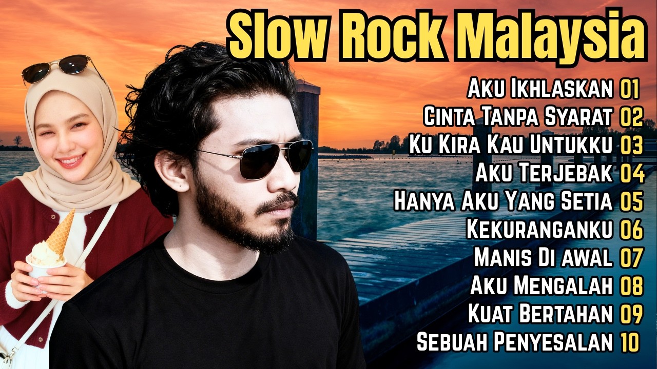 LAGU SEDIH SLOW ROCK MALAYSIA TERHITS | Patah Hati & Cinta Tak Direstui