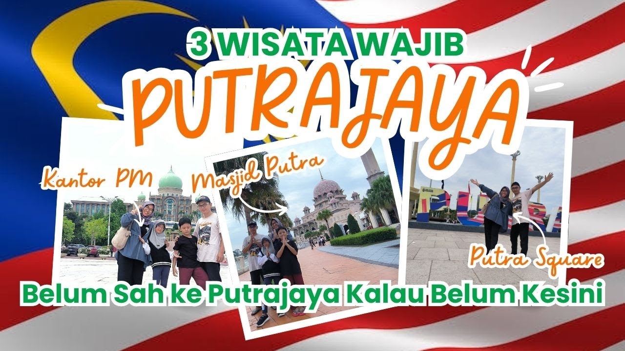 3 WISATA WAJIB di PUTRAJAYA‼️MASJID PUTRA (PINK / TERAPUNG), PUTRA SQUARE & KANTOR PERDANA MENTERI