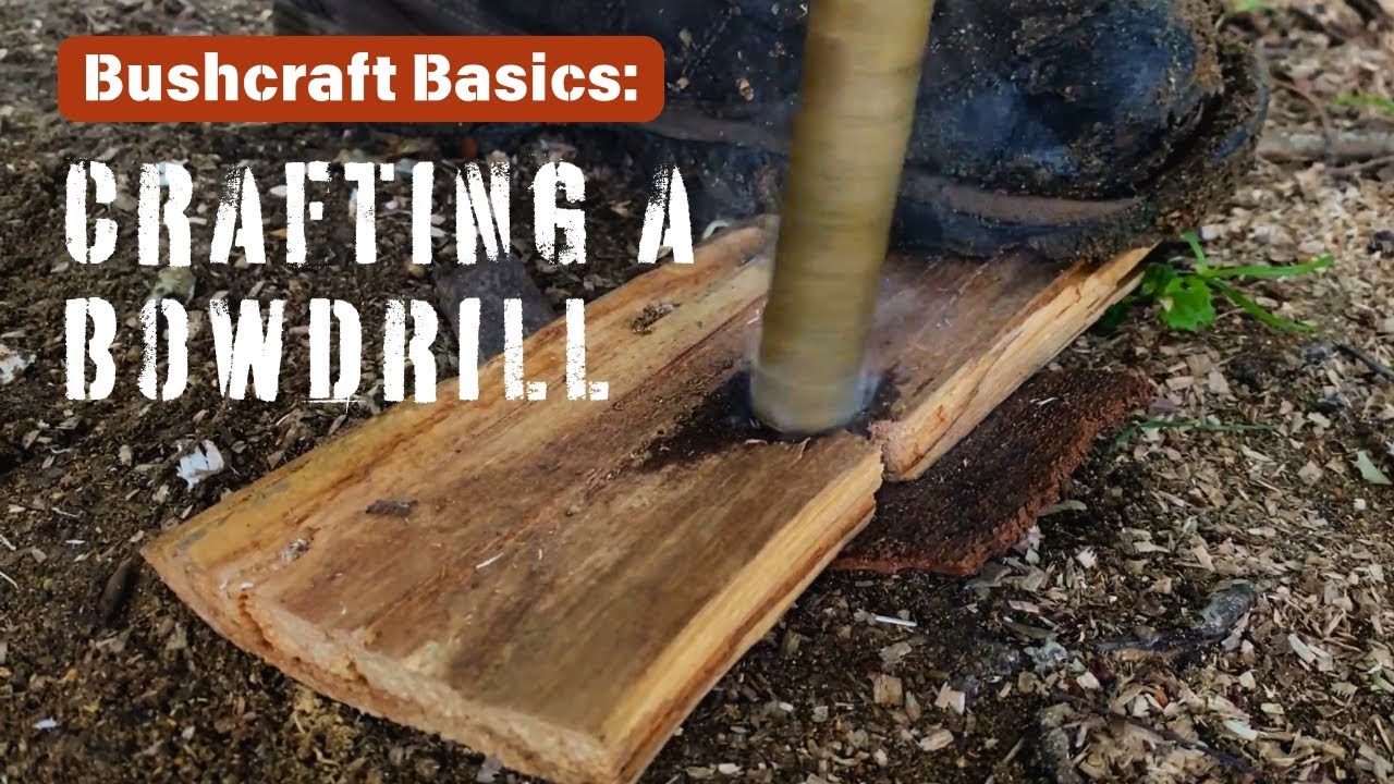 Crafting a Bow Drill from Scratch  Primitive Fire-Making Techniques