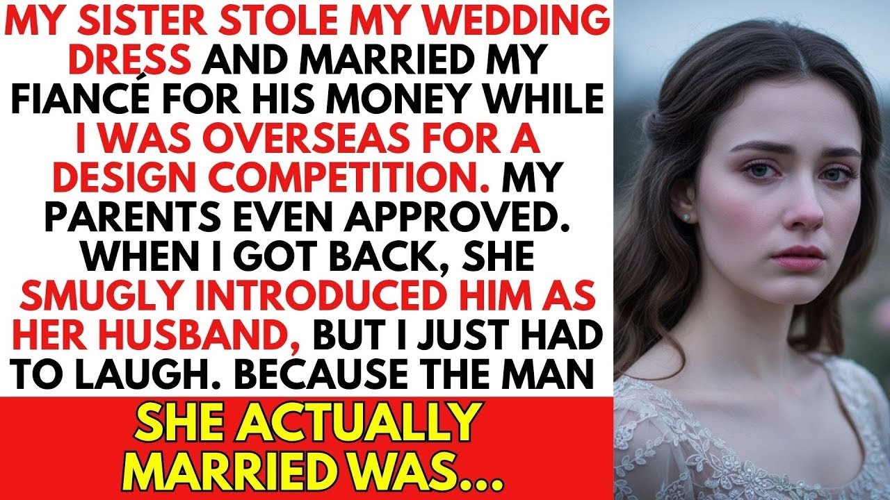 While I Was On A Business Trip, My SISTER STOLE My FIANCÉ And MARRIED Him For His MONEY. So I