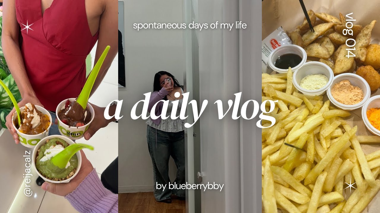 a daily vlog: food trip, shopping, exchange gifts 🍟🛍️🎁 | vlog 014