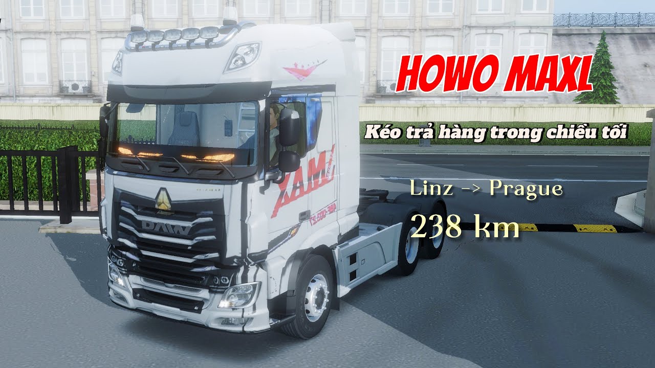 TRUCKERS OF EUROPE 3 | Chuyến Hàng Dầu Diesles Nhận Và Trả Hàng Trong Chiều Tối 