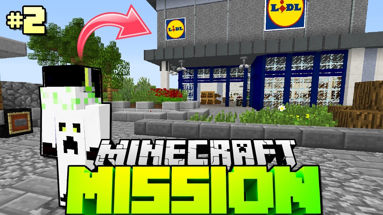 1 ARBEITSTAG BEI LIDL?! - Minecraft Mission [Deutsch/HD]