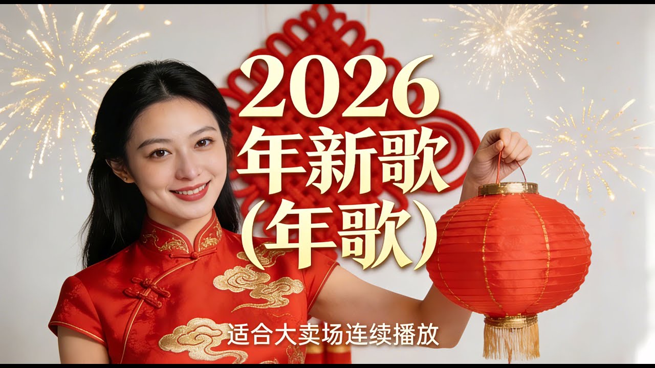 2026新年歌【最好听必听新年歌曲合集】Chinese New Year Song 2026 | CNY Song  新年钟声敲起来 恭喜发财