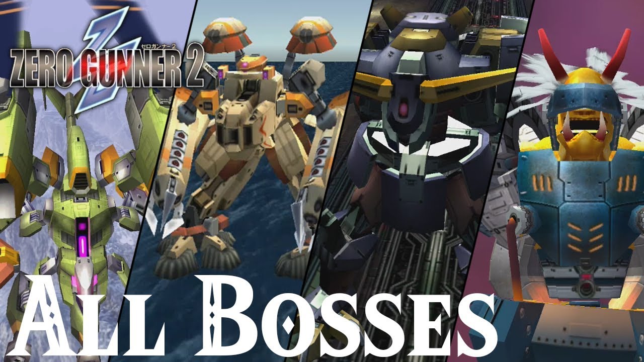 Zero Gunner 2 // All Bosses