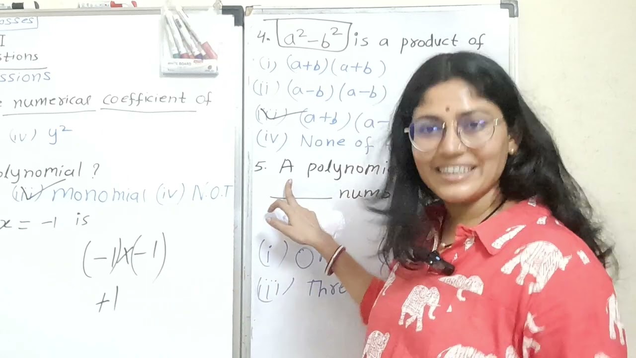 #Class8 # Math #Algebraic Expressions #Multiple Choice Questions #@divyabhargava3892 #KVS & APS#Fact