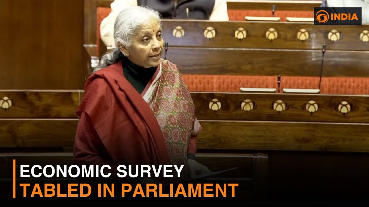 Economic Survey Tabled in Parliament & more updates | DD India Live | 7:30 PM IST