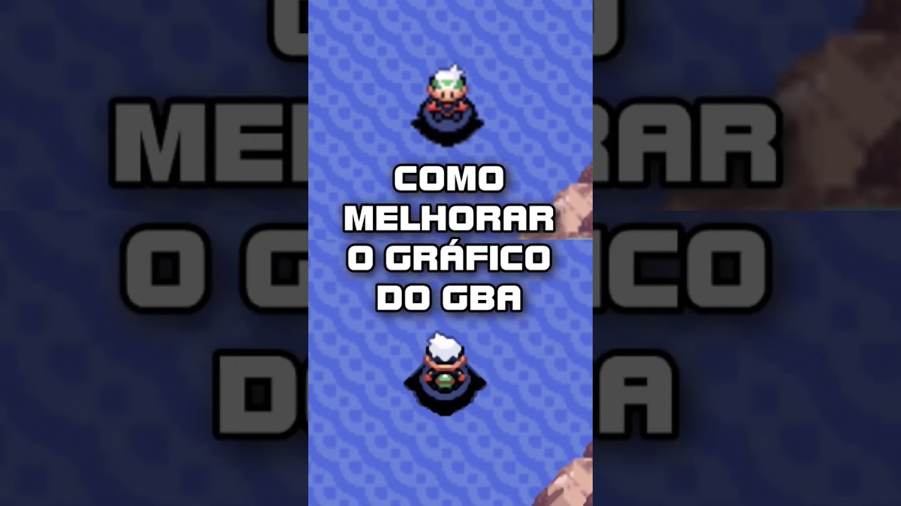 Como MELHORAR o GR&Aacute;FICO do GBA (CELULAR E PC) #shortspokemon #shorts