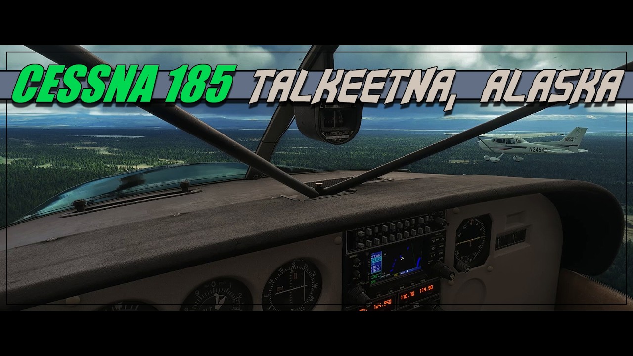MSFS 2024 - Cessna 185 Skywagon Tundra - Talkeetna, AK