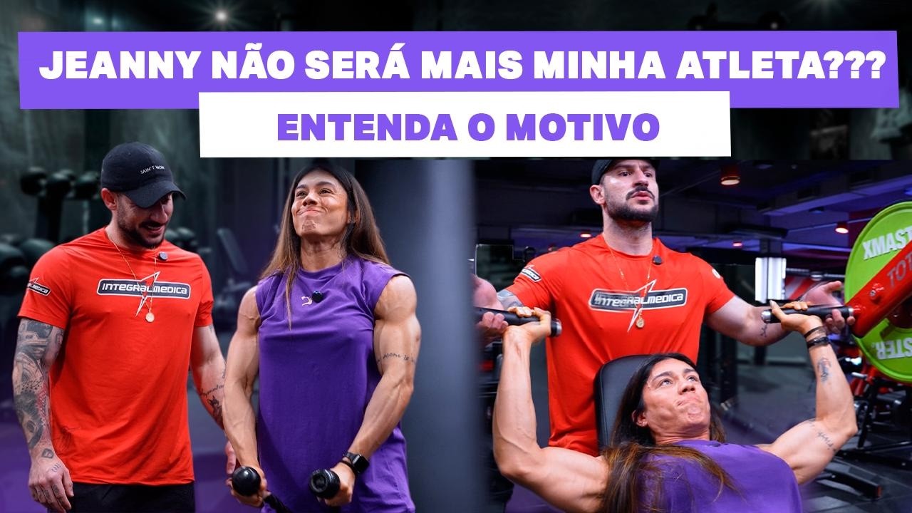 &Uacute;LTIMO TREINO DE OMBROS DA JEANNY NO CANAL?? CASTIGUEI ELA POR ISSO