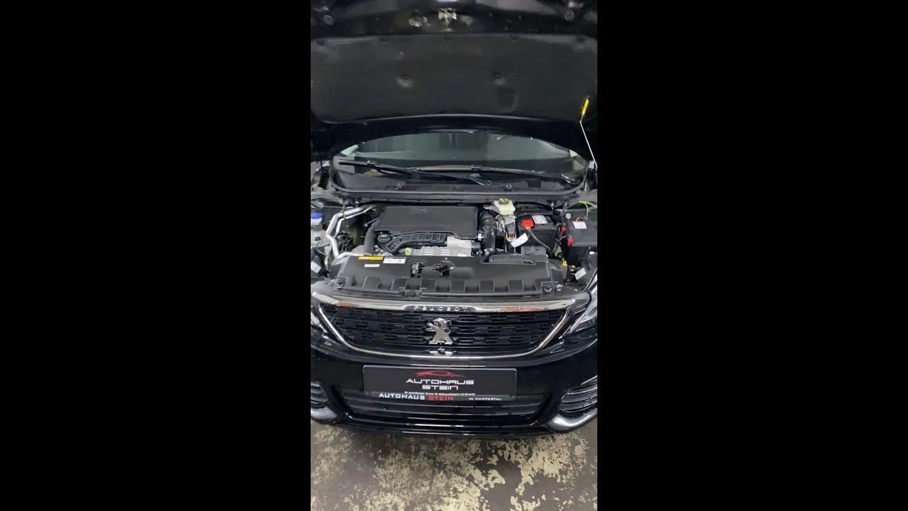 PEUGEOT 308 1.2 PURETECH 130 OIL CHANGE ÖLWECHSELN DIY HOW TO CHANGE OIL PEUGEOT 308 T9 T10 EB2ADTS
