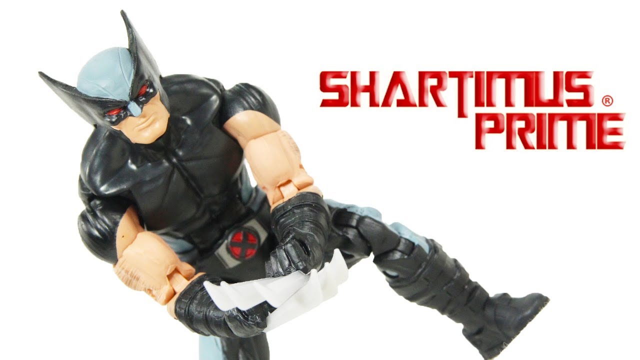Marvel Legends Uncanny X-Force Wolverine 2019 X-Men Wendigo BAF Wave Action Figure Review