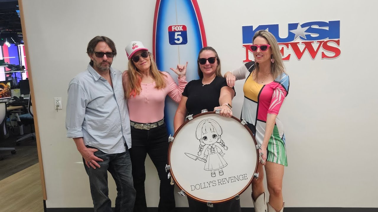 Dolly's Revenge live on KUSI w/ Joelle