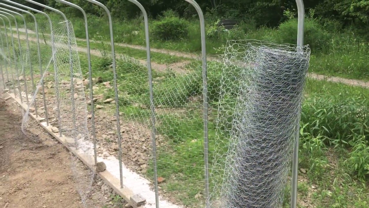 TIPS and TRICKS to installing chicken wire