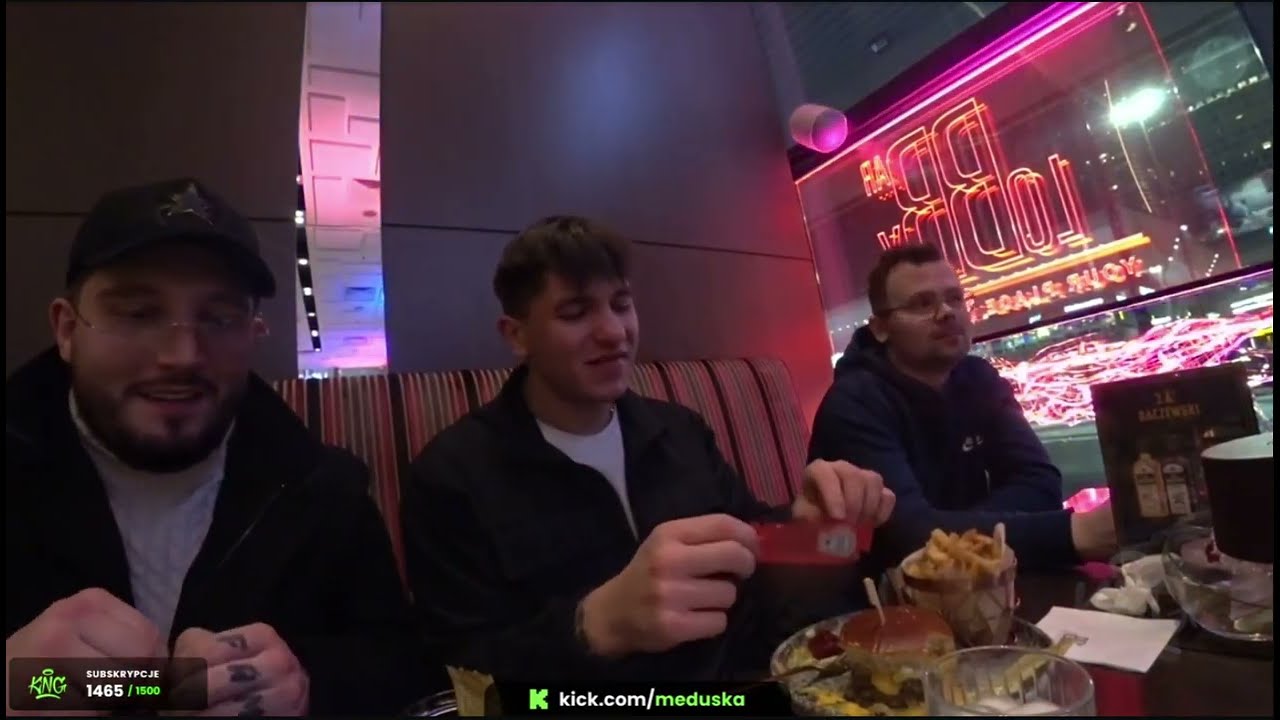Meduska i drugi drogi burger w ciągu dnia (podobno schudł 4 kg)
