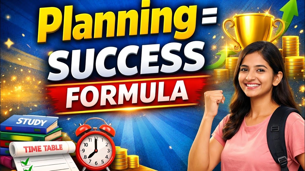 Planning = Success Formula 💯 | 7 Days Exams Series👉Day 2 | Study Motivation #Planning For Success