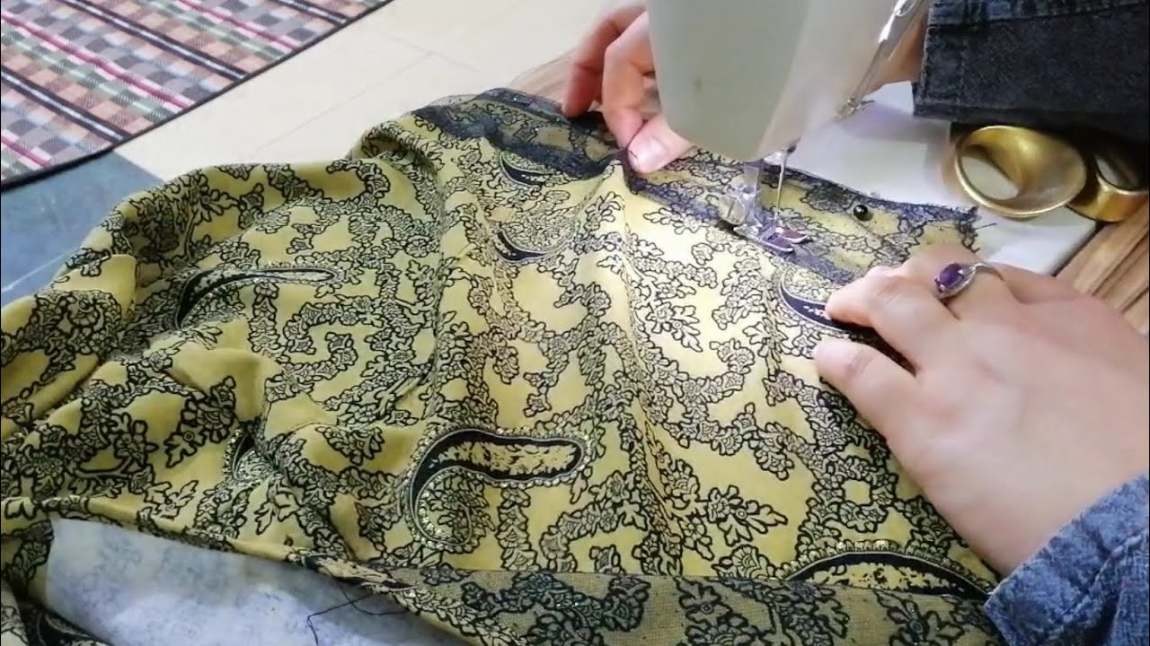 خياط دشداشه موديل بسيط جدا بااسهل طريقه للمبتدئين👗وشنو السبب خلاني اترك الخياطه حاليا🤔🙈احبكم كوماات😘