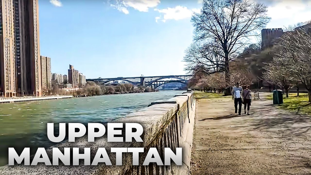 NYC LIVE Exploring Inwood, Harlem River Greenway, Harlem, Upper West Side Manhattan (March 26, 2021)