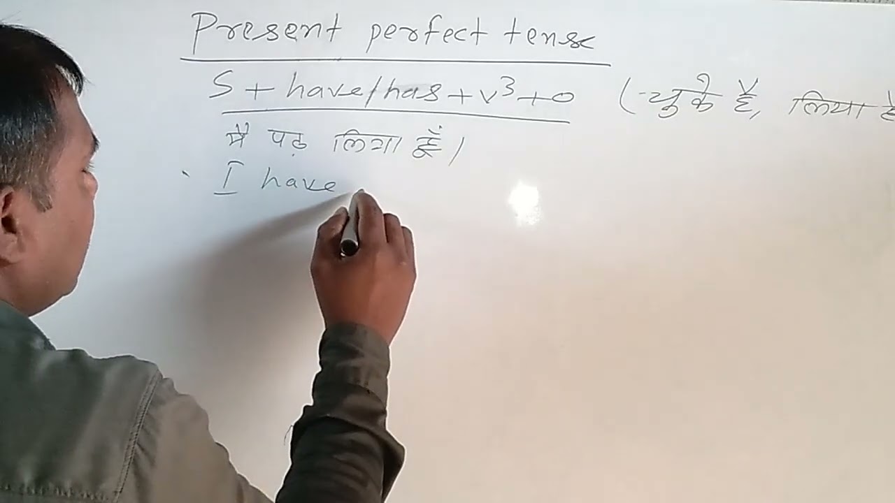 Present perfect tense # practice english