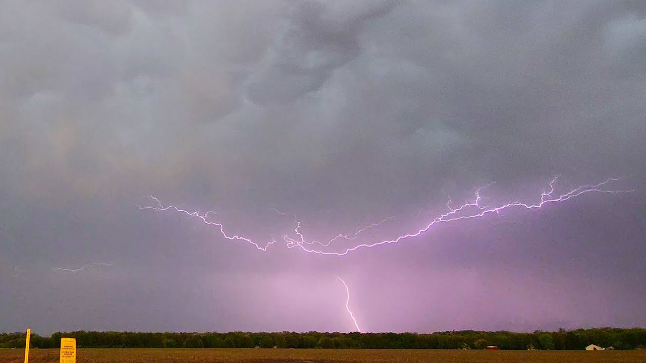 Positive CGs and Brief Spin Up Tornado
