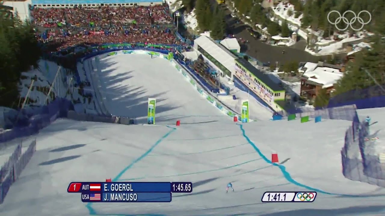 Mancuso - Alpine Skiing - Women's Downhill - Vancouver 2010 Winter Olympic Games