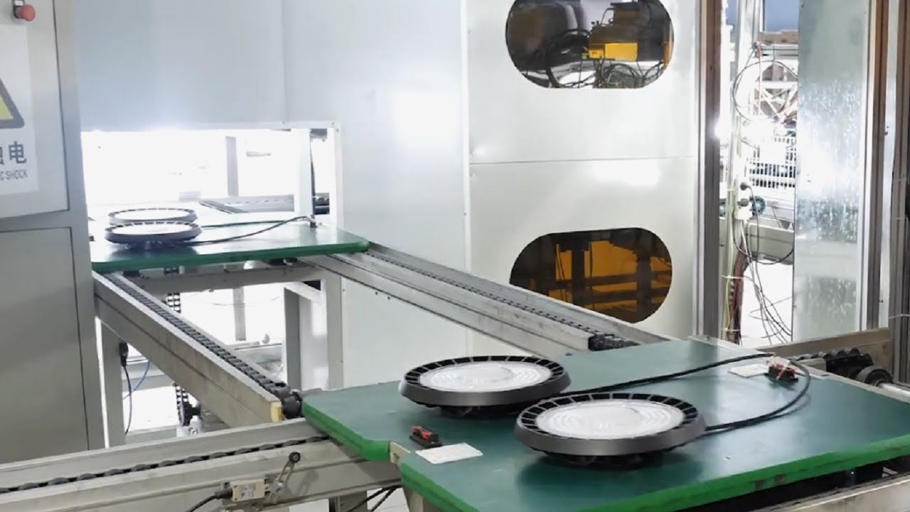 How Your High Bay Llight Was Produced? | LED High Bay Light Assembly Line Introduction