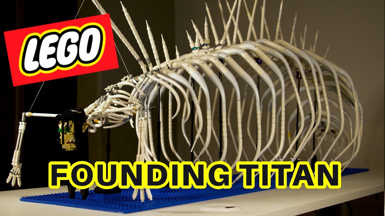 1-метровый LEGO Founding Titan | Атака титанов, аниме AOT